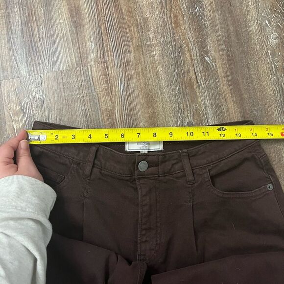 Fat Face Purple Mid Rise Cleo Canvas Barrel Leg Chinos Size 4 - Picture 9 of 12